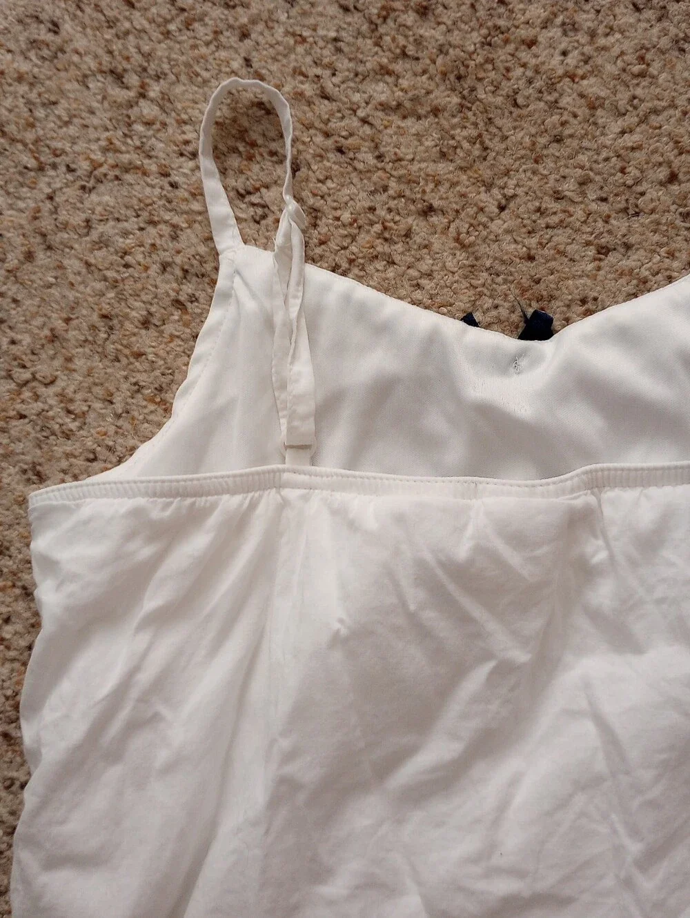 Y2K Mary-Kate And Ashley White Tank Top Bohemian Summer Hippie Boho